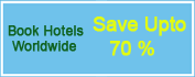 Book Hotels Worldwide -- Save Upto 70%